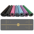 Yugland Personalized 6mm Eva Foam Thick Suede Printed Pu Custom Eco Friendly Tpe Pilates Yoga Mat With Logo